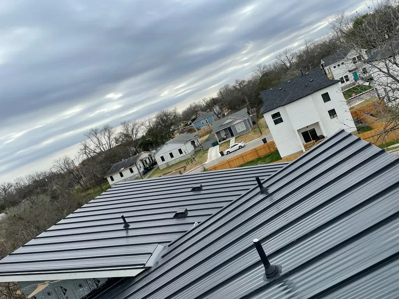 Standing seam metal roof panels with vents for Skylight Repair in Waimalu